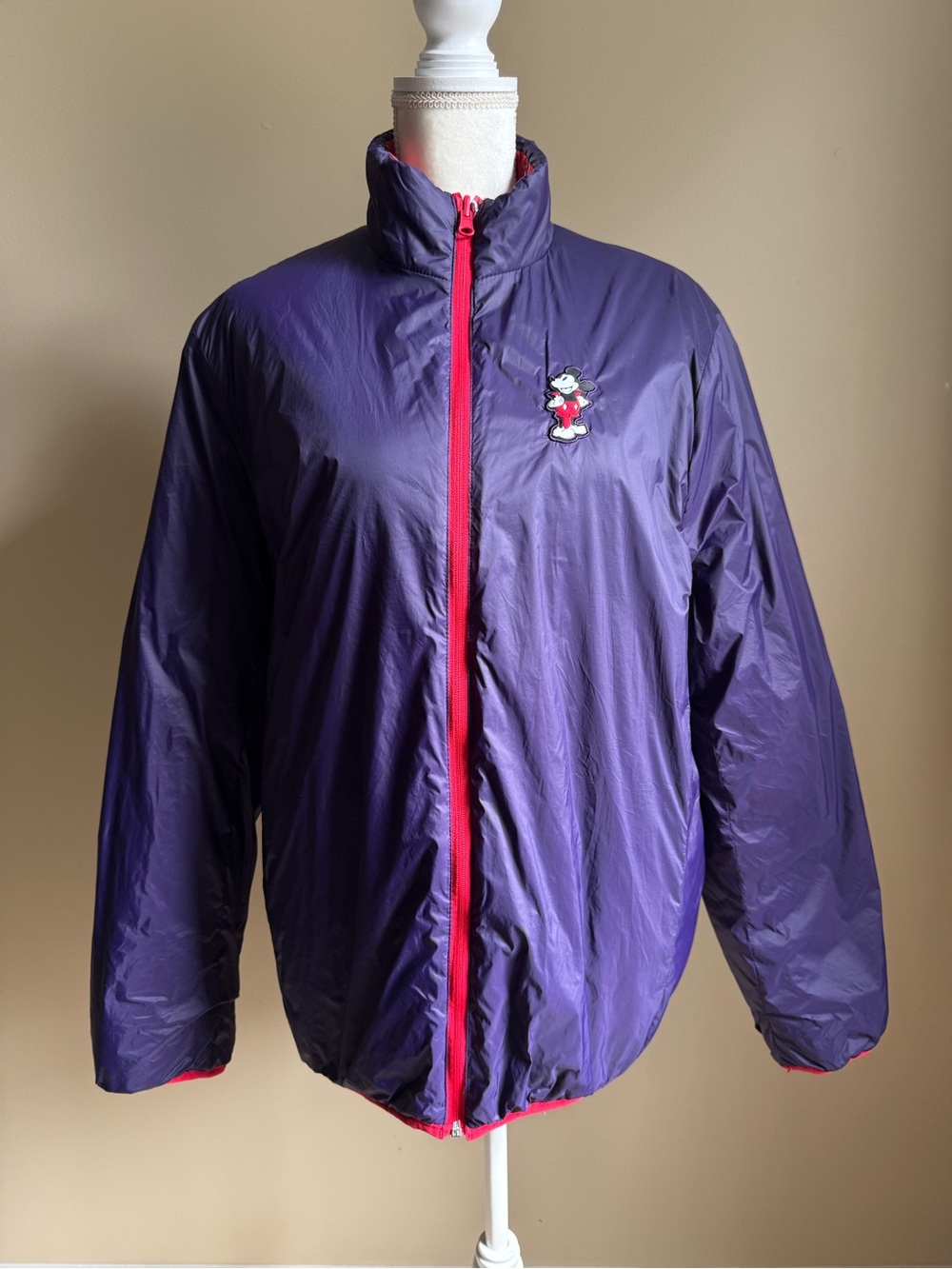 Mickey Mouse Reversible Puffer Jacket
Adult M Disney Unisex EUC